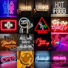 Insegna led neon luce - insegna, al