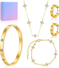 Set Di 4 Gioielli Da Donna in