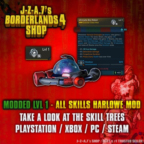 Borderlands modded level - modded,