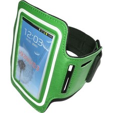 Armband Run Case Custodia Da Braccio Taglia S3 Green Per Samsung Omnia 2 I8000