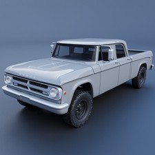 Modellino auto Dodge W200
