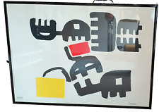 CAPOGROSSI Serigrafia "Superficie 324" cm 140x100