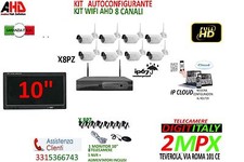 KIT VIDEOSORVEGLIANZA WIRELESS