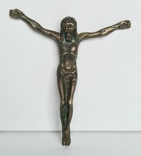 Antico Cristo Bronzo Testa