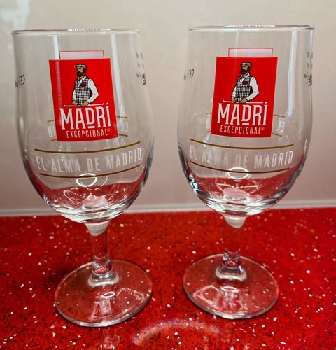 Madri spanish beer one - one, pint