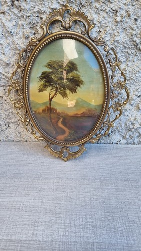 Antica cornice ovale - antica,