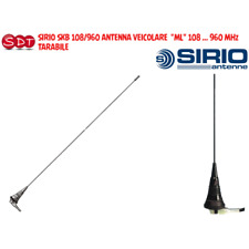 SIRIO SKB 108/960 ANTENNA VEICOLARE "ML" 108 ... 960 MHz TARABILE