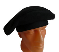 Berretto kilt uomo nero lana