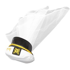  Cappello da sposa blu marino