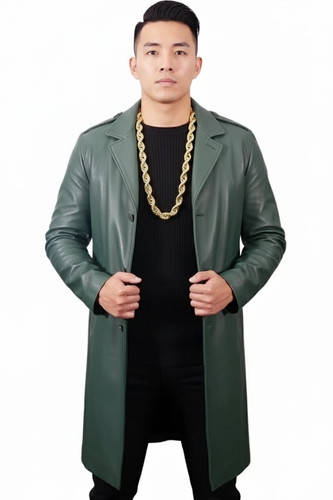 Trench cappotto uomo elegante