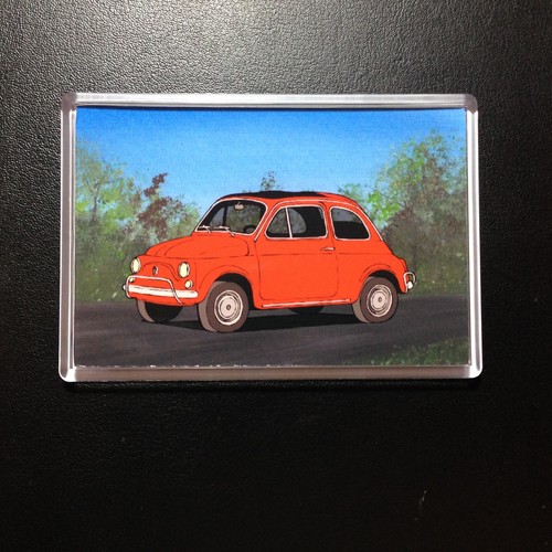 Fiat 500 clear plastic - fiat,