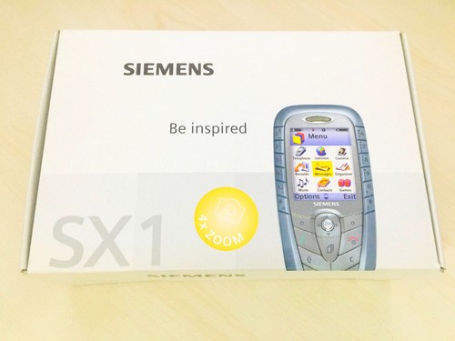 Siemens sx1 ice blue nuovo - siemens,