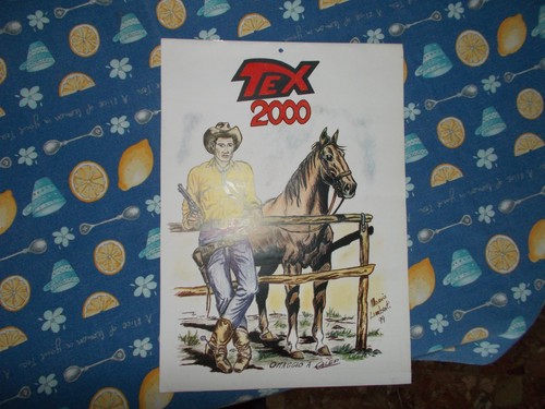 Tex calendario anno - tex, 2000