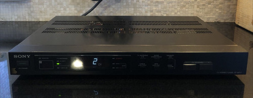 Sony model 92tv stereo - model, st-92tv