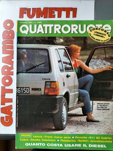 Quattroruote 332 fiat uno - quattroruote,