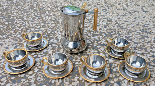 Caffettiera tazze tazzine - caffettiera,