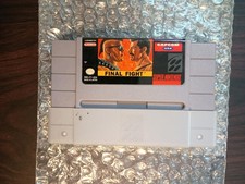 Final Fight - Cartuccia gioco Super Nintendo SNES - Autentica 1991 Capcom