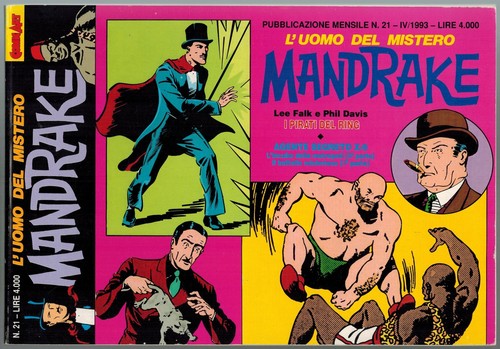 Mandrake comic art 1993 - mandrake,