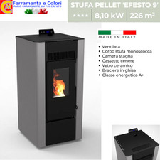 STUFA A PELLET 9Kw Ventilata