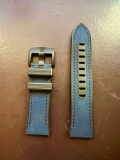 Cinturino in gomma nylon blu