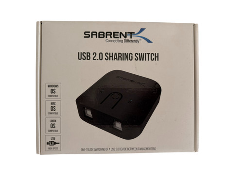 Switch kvm usb sabrent - 2.0, con