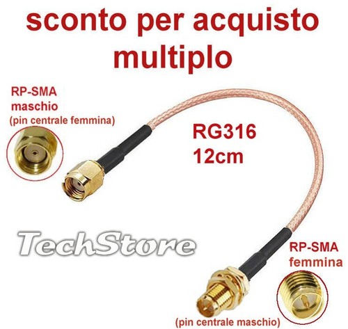 Cavo coassiale rg316 50ohm - cavo,