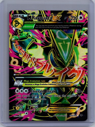Pokemon rayquaza 105 108 - ex, 105/108