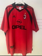 Rara maglia maglia Adidas Rui Costa AC Milan 2001 taglia XL