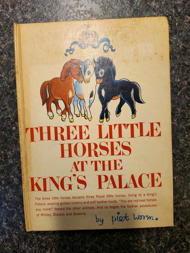 Three little horses - three, at