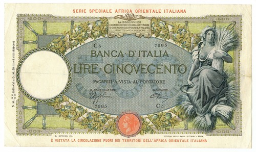 500 lire capranesi - 500,