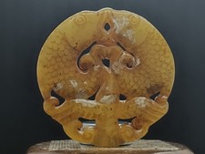 Vecchio ciondolo antico giada