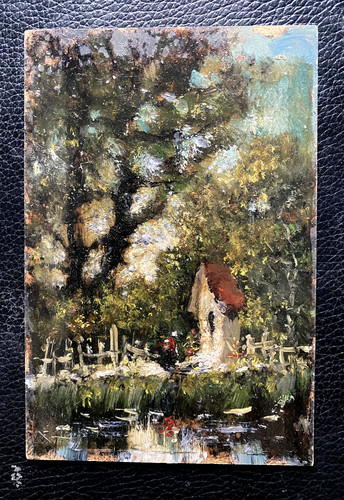 Dipinto olio marterl - olio,