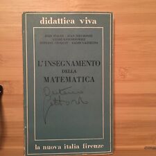 L’insegnamento della matematica 