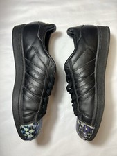 Adidas Superstar Black Pharrell Men’s Sneakers Trainers Size 40 US 7.5 UK 7