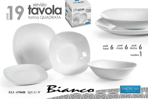 Servizio piatti tavola set - , 19