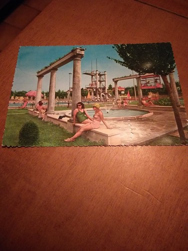 Cartolina voghera piscina - cartolina,