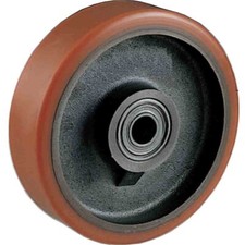 Ruota in ghisa rivestita in