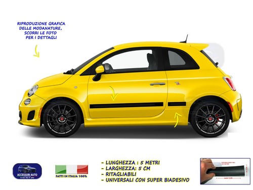 Modanature fiat 500 esterne - modanature,
