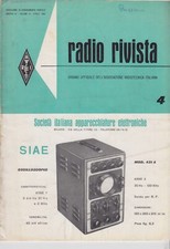 RADIO RIVISTA- N° 4 - April 1953 - Società Italiana Apparecchiature Elettroniche