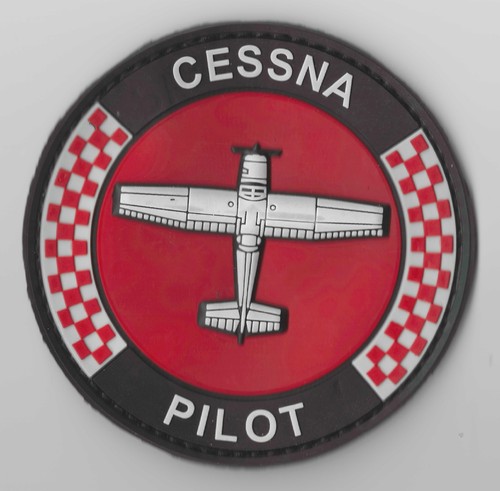 Cessna pilot aircraft patch - pilot,