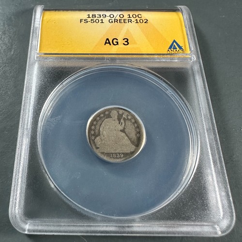 1839 rpm 10c liberty - 1839-o/o,