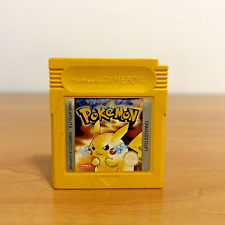 POKEMON GIALLO GAME BOY ORIGINALE ITALIANO - BATTERIA OK e ADESIVO ACCETTABILE
