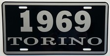 1969 69 TARGA TORINO METALLO