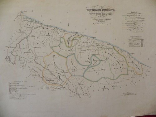 Manzella 1859 carta geografica