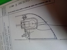 SCHEDA OMOLOGAZIONE LUCE TARGA FIAT 850 SPIDER CARELLO 10632580 1965