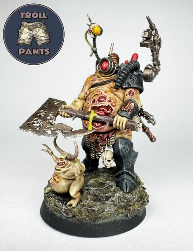 Kitbashed skitarii marshal - skitarii,