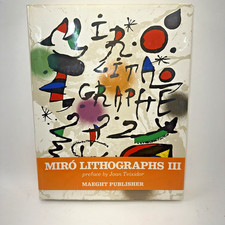 Joan Miro Lithographs 3 Book