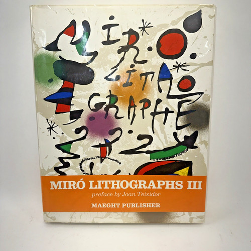 Joan miro litografie libri - joan,