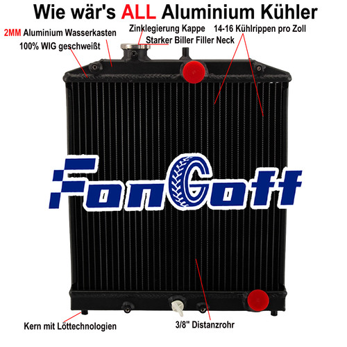 Radiatore alluminio per - in,