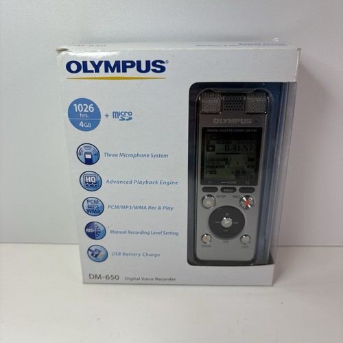 Olympus 650 registratore - olympus, dm-650